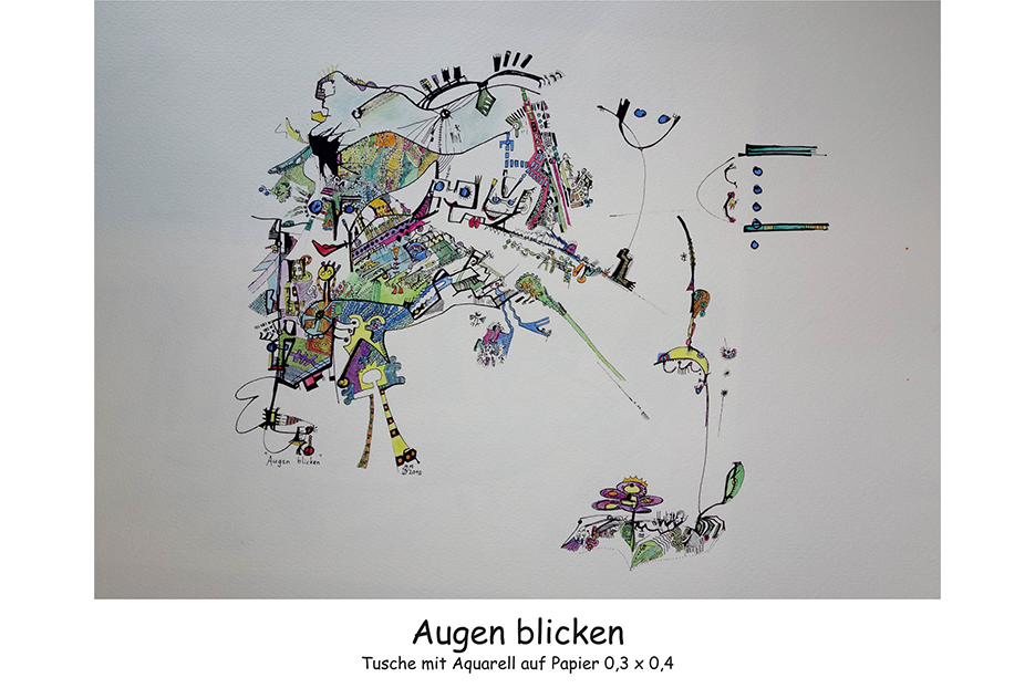 Augen blicken